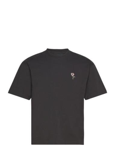 Over D T-Shirt Tops T-shirts Short-sleeved Black Roots By Han Kjøbenha...