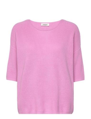Sltuesday Cotton Jumper Tops Knitwear Jumpers Pink Soaked In Luxury