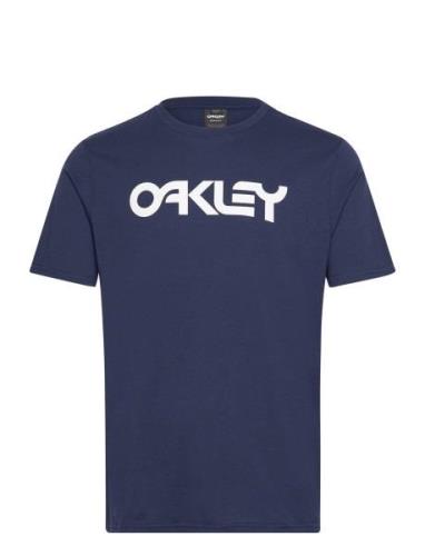 Mark Ii Tee 2.0 Tops T-shirts Short-sleeved Navy Oakley Sports