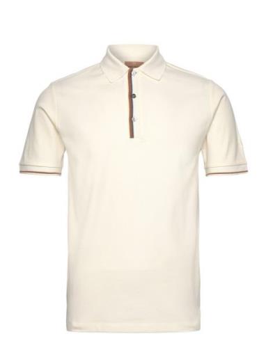 Mmgharvey Polo Ss Tee Tops Polos Short-sleeved White Mos Mosh Gallery