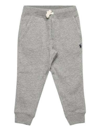 Cotton-Blend-Fleece Jogger Bottoms Sweatpants Grey Ralph Lauren Kids