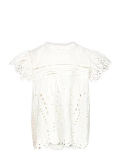 Top Tops Blouses & Tunics White Sofie Schnoor Young