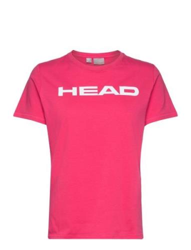 Club Lucy T-Shirt Women Sport T-shirts & Tops Short-sleeved Pink Head