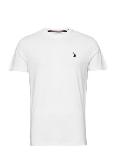 Uspa T-Shirt Arjun Men Tops T-shirts Short-sleeved White U.S. Polo Ass...