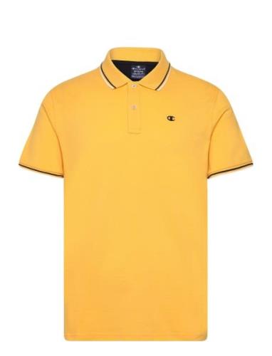 Polo Tops Polos Short-sleeved Yellow Champion