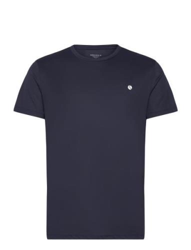 Ace T-Shirt Stripe Sport T-shirts Short-sleeved Blue Björn Borg
