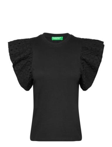 T-Shirt Tops T-shirts & Tops Short-sleeved Black United Colors Of Bene...