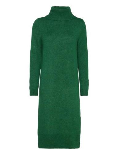 Onlbrandie L/S Roll Neck Dress Knt Noos Polvipituinen Mekko Green ONLY