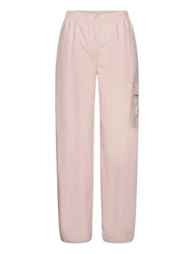Cargo Pant Bottoms Trousers Cargo Pants Pink Calvin Klein Jeans