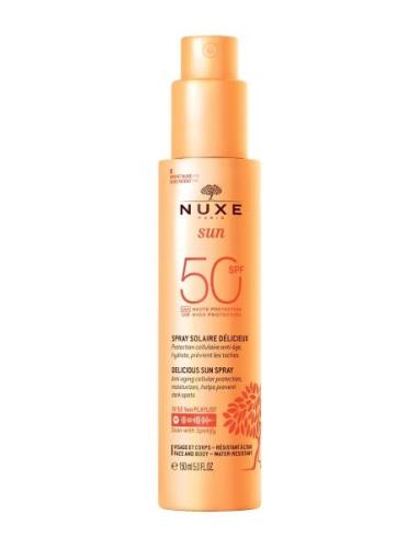Sun Spray Spf50 150 Ml Aurinkorasva Kasvot Nude NUXE