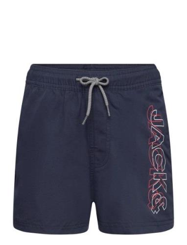 Jpstfiji Jjswim Double Logo Ly Sn Jnr Bottoms Shorts Navy Jack & J S