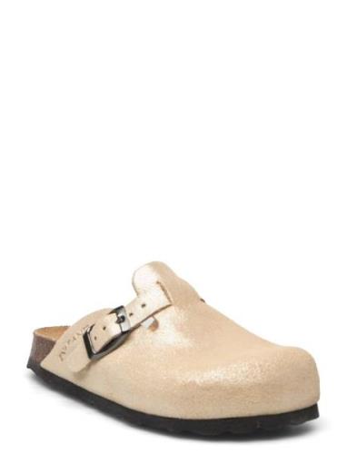 Clogs Nubuck Leather Aamutossut Sisäkengät Beige En Fant