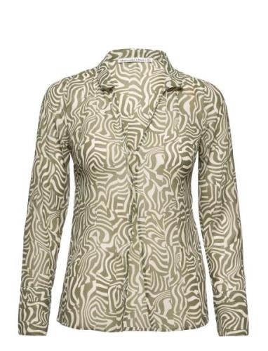 Anf Womens Wovens Tops Shirts Long-sleeved Multi/patterned Abercrombie...