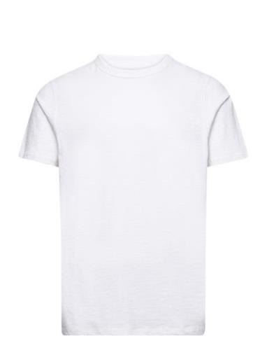Tjm Slim Slub Tee Tops T-shirts Short-sleeved White Tommy Jeans