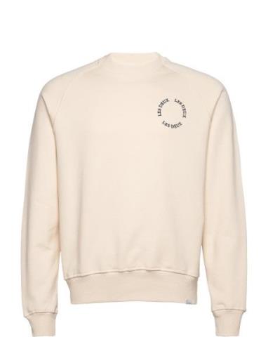 Circle Sweatshirt 2.0 Tops Sweat-shirts & Hoodies Sweat-shirts Cream L...