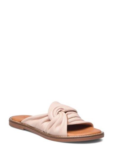 Slipper Matalapohjaiset Sandaalit Pink Sofie Schnoor