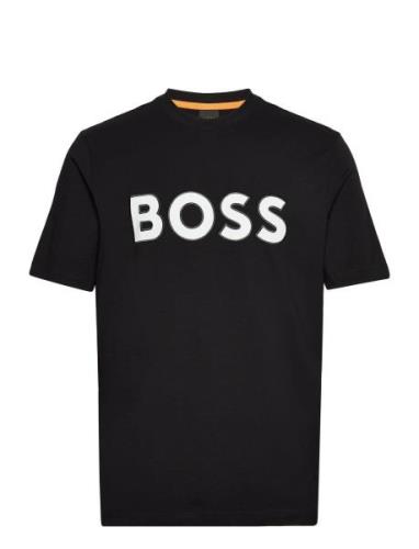Telogox Tops T-shirts Short-sleeved Black BOSS