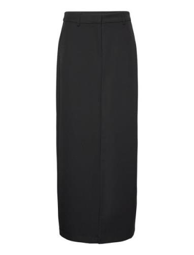 Vmmathilde Mr Tailored Long Skirt D2 Pitkä Hame Black Vero Moda