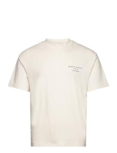 Jprblasanchez Branding Tee Crew Neck Sn Tops T-shirts Short-sleeved Cr...