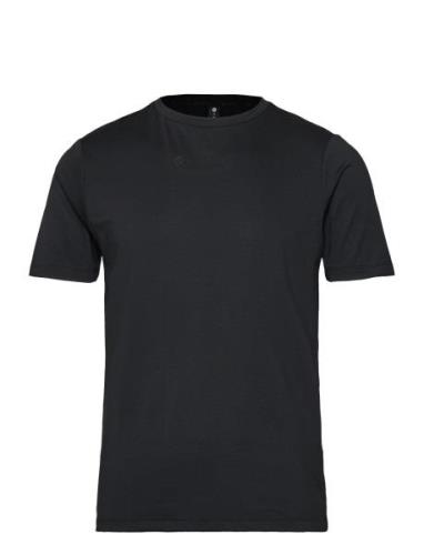 Roger M Hyperstretch S/S Tee Sport T-shirts Short-sleeved Black Virtus
