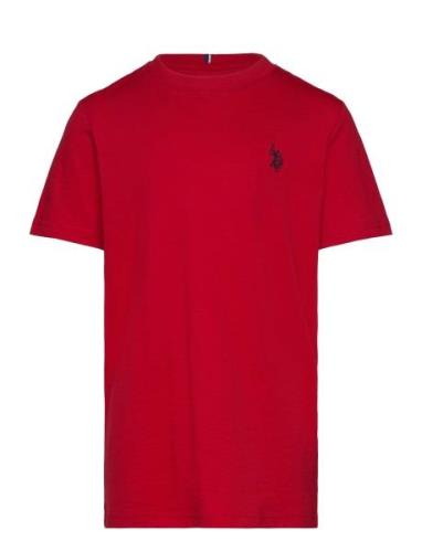 Dhm Tshirt Tops T-shirts Short-sleeved Red U.S. Polo Assn.