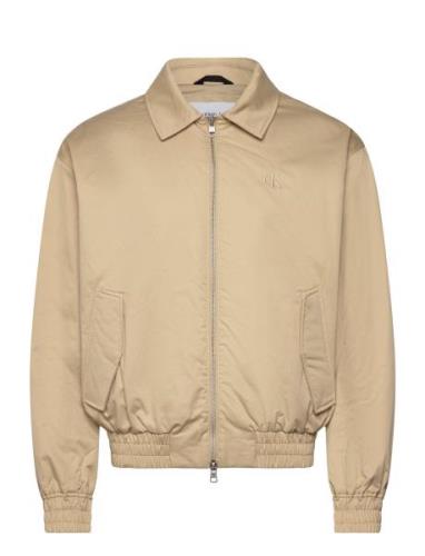 Cotton Bomber Bombertakki Takki Khaki Green Calvin Klein Jeans