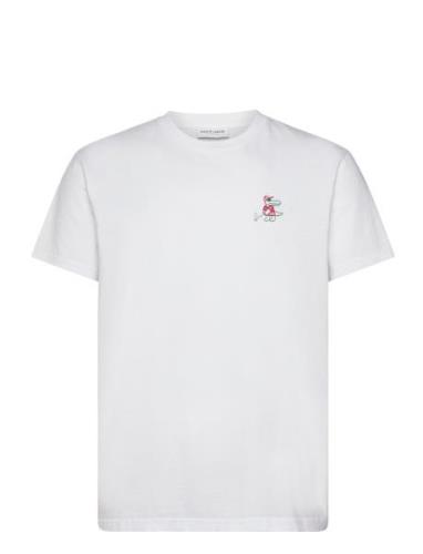 Popincourt Golf In Croco /Gots Designers T-shirts Short-sleeved White ...