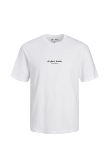 Jorvesterbro Tee Ss Crew Neck Noos Tops T-shirts Short-sleeved White J...