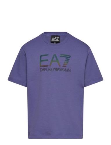 T-Shirt Sport T-shirts Short-sleeved Purple EA7