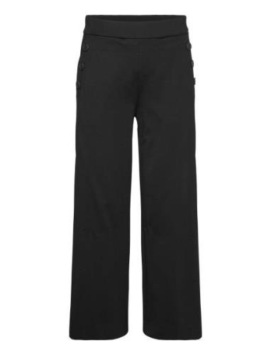 Prisca Bottoms Trousers Wide Leg Black Masai