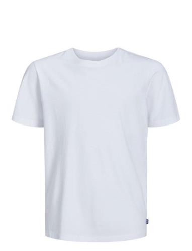 Jjeorganic Basic Tee Ss O-Neck Noo Mni Tops T-shirts Short-sleeved Whi...