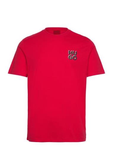 Dimoniti Tops T-shirts Short-sleeved Red HUGO