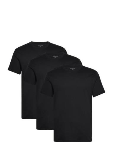 Pc Basic Crew Neck 3 Pack Tops T-shirts Short-sleeved Black Michael Ko...