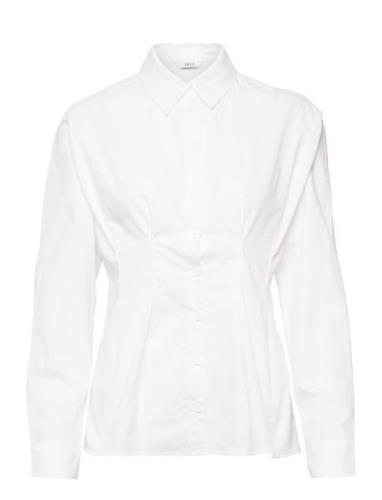 Enelectron Ls Shirt 6709 Tops Shirts Long-sleeved White Envii