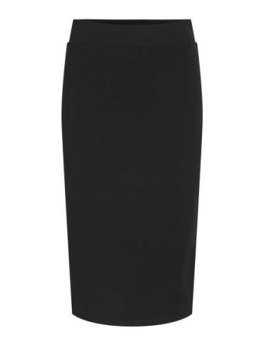 Vilie Hw Tube Skirt - Noos Polvipituinen Hame Black Vila