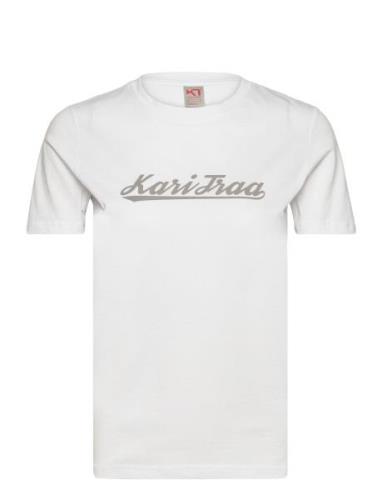 Mlster Tee Sport T-shirts & Tops Short-sleeved White Kari Traa