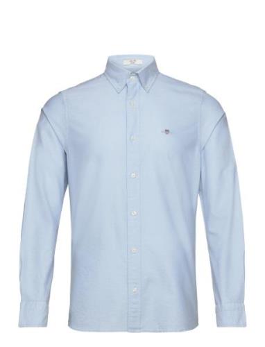 Slim Classic Oxford Shirt Tops Shirts Casual Blue GANT