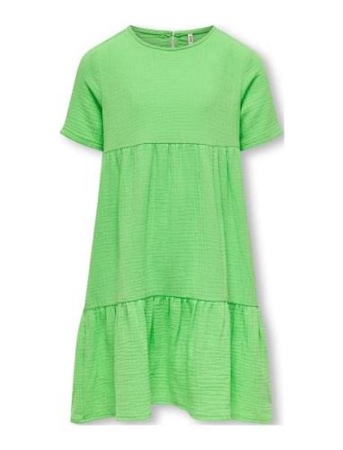 Kogthyra S/S Layered Dress Wvn Dresses & Skirts Dresses Casual Dresses...