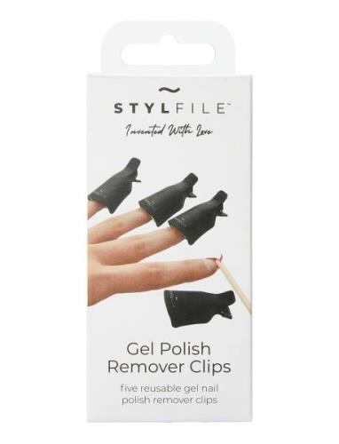 Stylfile 5 X Gel Nail Polish Remover Clips Beauty Women Nails Nail Pol...