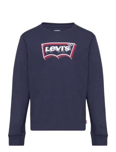 Levi's® Glow Effect Batwing Long Sleeve Tee Tops T-shirts Long-sleeved...