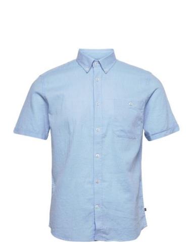 Matrostol Bd Ss Tops Shirts Short-sleeved Blue Matinique
