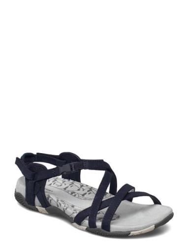 San Remo Ii Navy Matalapohjaiset Sandaalit Blue Merrell