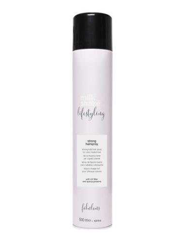 Ms Hairspray Strong 500 Ml Hiuslakka Muotovaahto Nude Milk_Shake