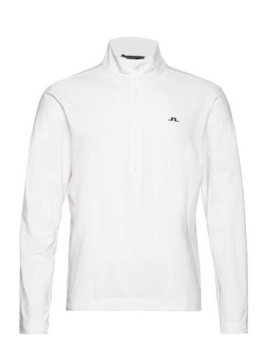 Luke Half Zip Mid Layer Sport Sweat-shirts & Hoodies Sweat-shirts Whit...