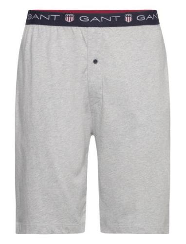 Shield Pajama Shorts Pyjama Grey GANT