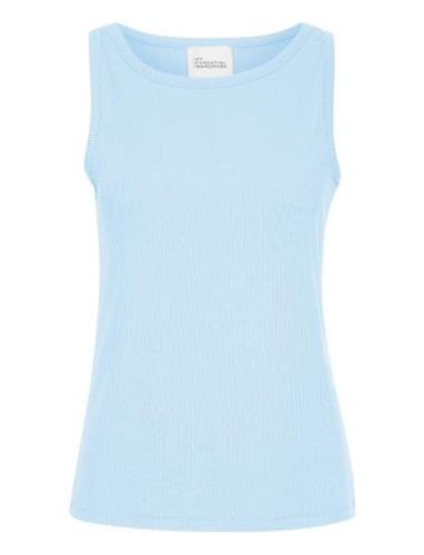 Katemw Top Tops T-shirts & Tops Sleeveless Blue My Essential Wardrobe