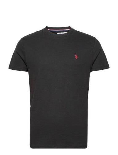 Arjun T-Shirt Tops T-shirts Short-sleeved Black U.S. Polo Assn.