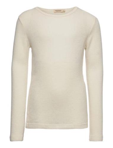 Tamra Tops T-shirts Long-sleeved T-shirts Cream MarMar Copenhagen