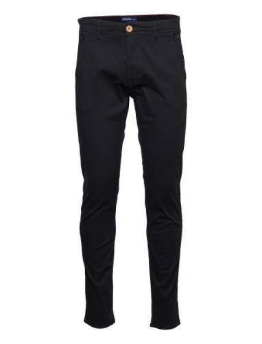 Bhnatan Pants Bottoms Trousers Chinos Black Blend