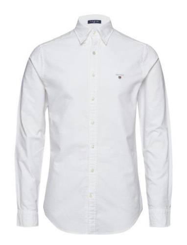 Slim Oxford Shirt Bd Tops Shirts Casual White GANT